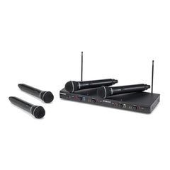 Samson Wireless Systems Samson Stage 412 Frequency Agile Quad Channel Handheld System