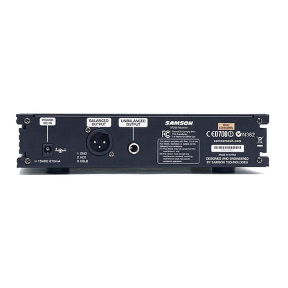 samson wireless systems samson synth 7 metal headset system with se10