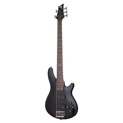 Schecter Bass Guitars Schecter SGR C-5 5 String Bass Guitar With Gig Bag - Black