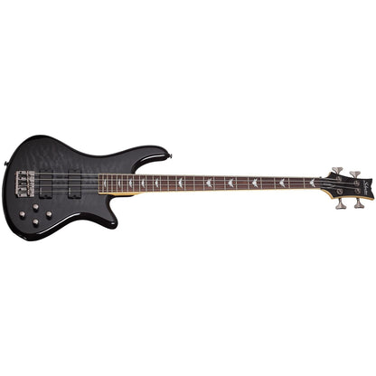 Schecter Bass Guitars Schecter Stiletto Extreme-4 4-String Bass Guitar - See Thru Black