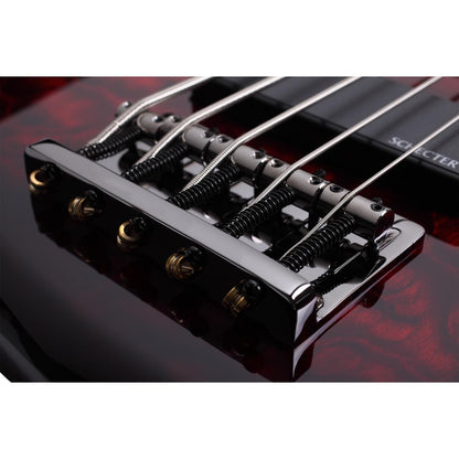 Schecter Bass Guitars Schecter Stiletto Extreme-5 5-String Bass Guitar - Black Cherry