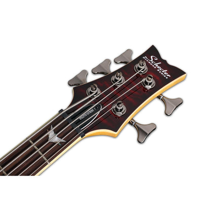 Schecter Bass Guitars Schecter Stiletto Extreme-5 5-String Bass Guitar - Black Cherry