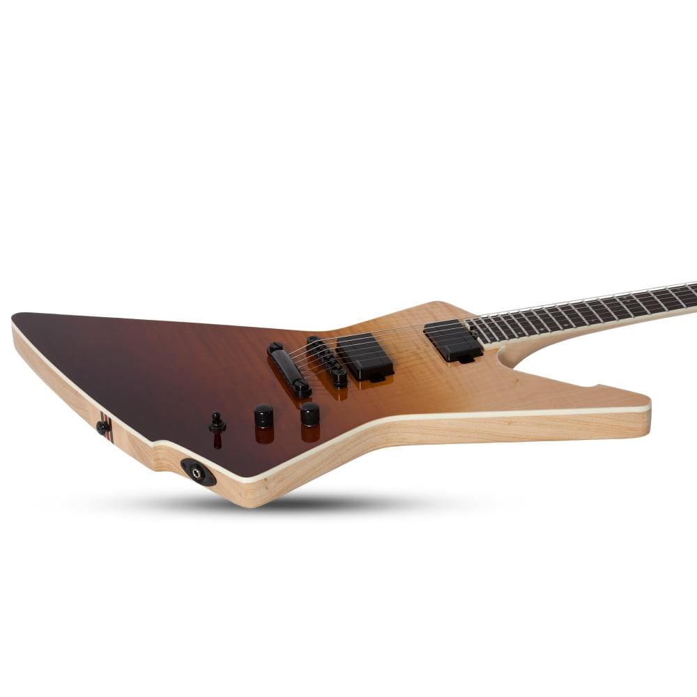 schecter electric guitars antique fade burst schecter e1 sls elite 6 string electric guitar   