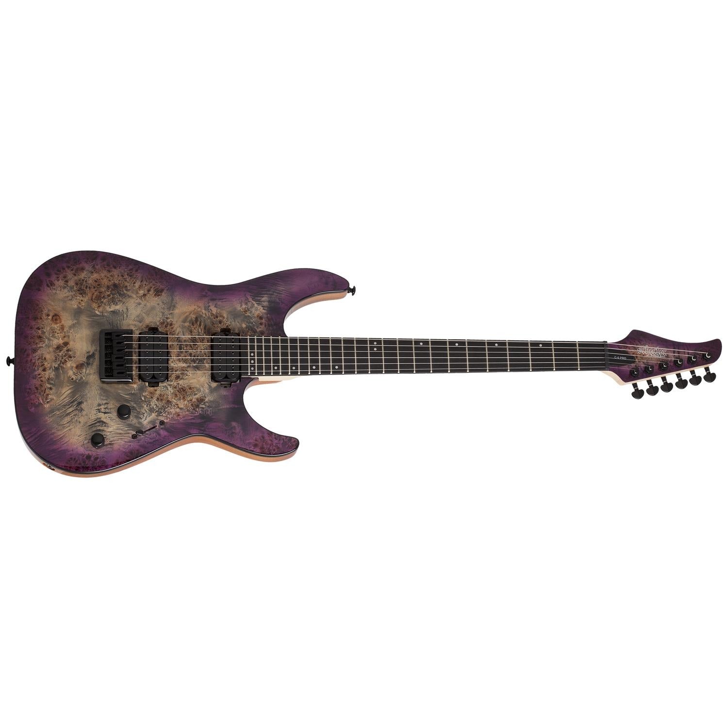 Schecter Electric Guitars Aurora Burst Schecter C-6 Pro 6-String Electric Guitar