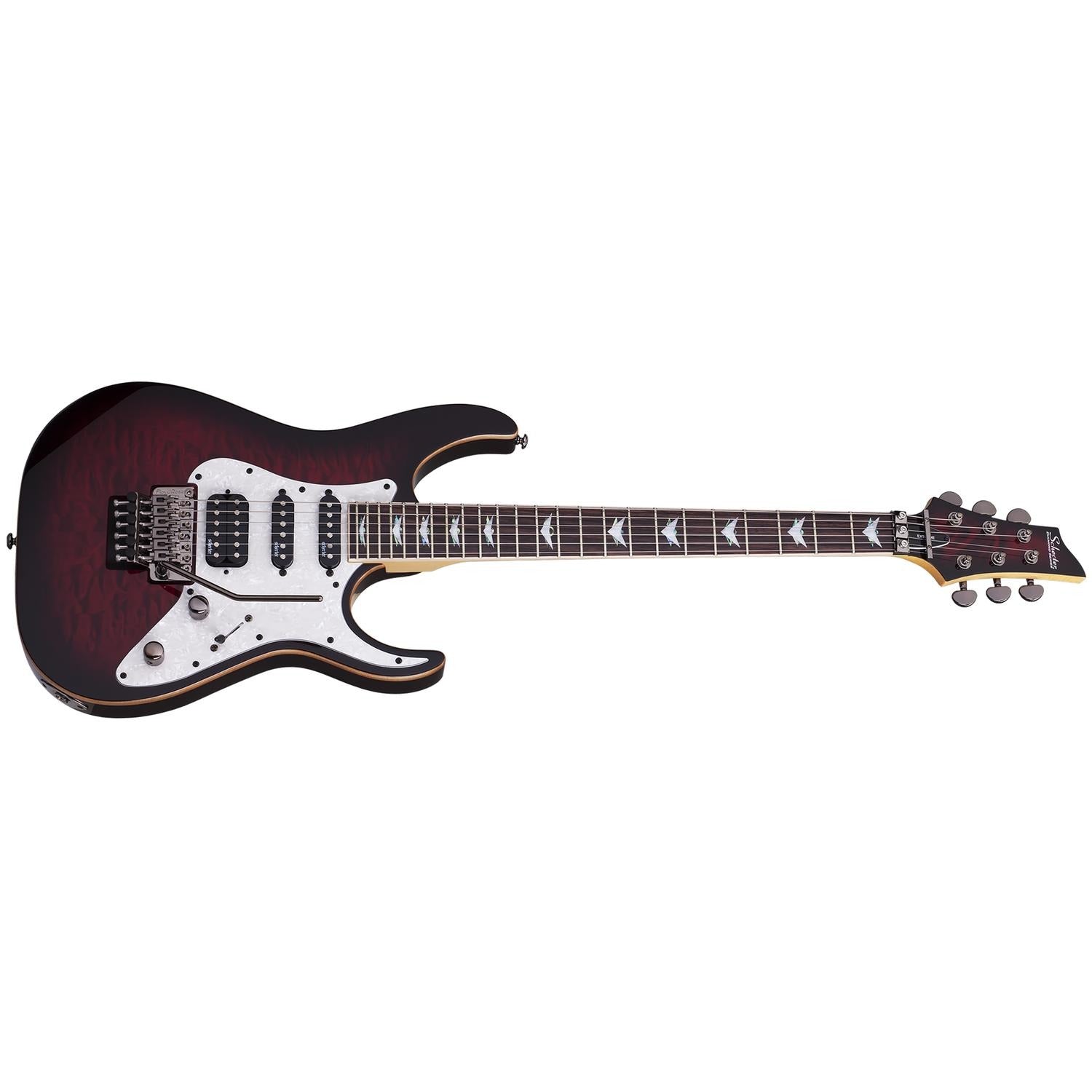 Schecter Electric Guitars Black Cherry Burst Schecter Banshee-6 FR Extreme 6-String Electric Guitar