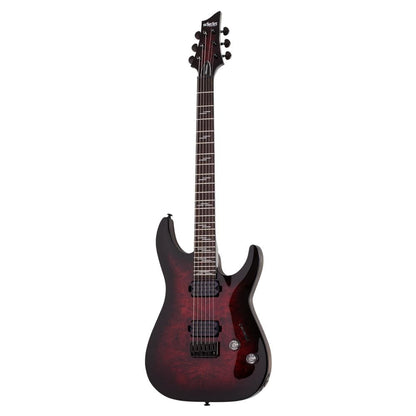 Schecter Electric Guitars Black Cherry Burst Schecter Omen Elite 6 Electric Guitar