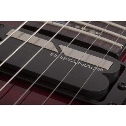 Schecter Electric Guitars Black Cherry Schecter Hellraiser C-1 FR S 6 String Electric Guitar