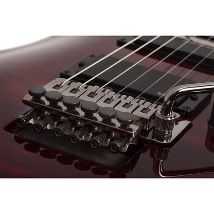 Schecter Electric Guitars Black Cherry Schecter Hellraiser C-1 FR S 6 String Electric Guitar