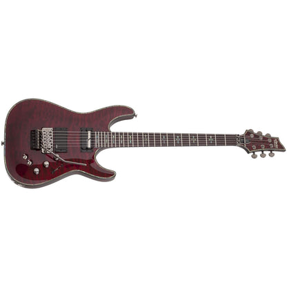 Schecter Electric Guitars Black Cherry Schecter Hellraiser C-1 FR S 6 String Electric Guitar