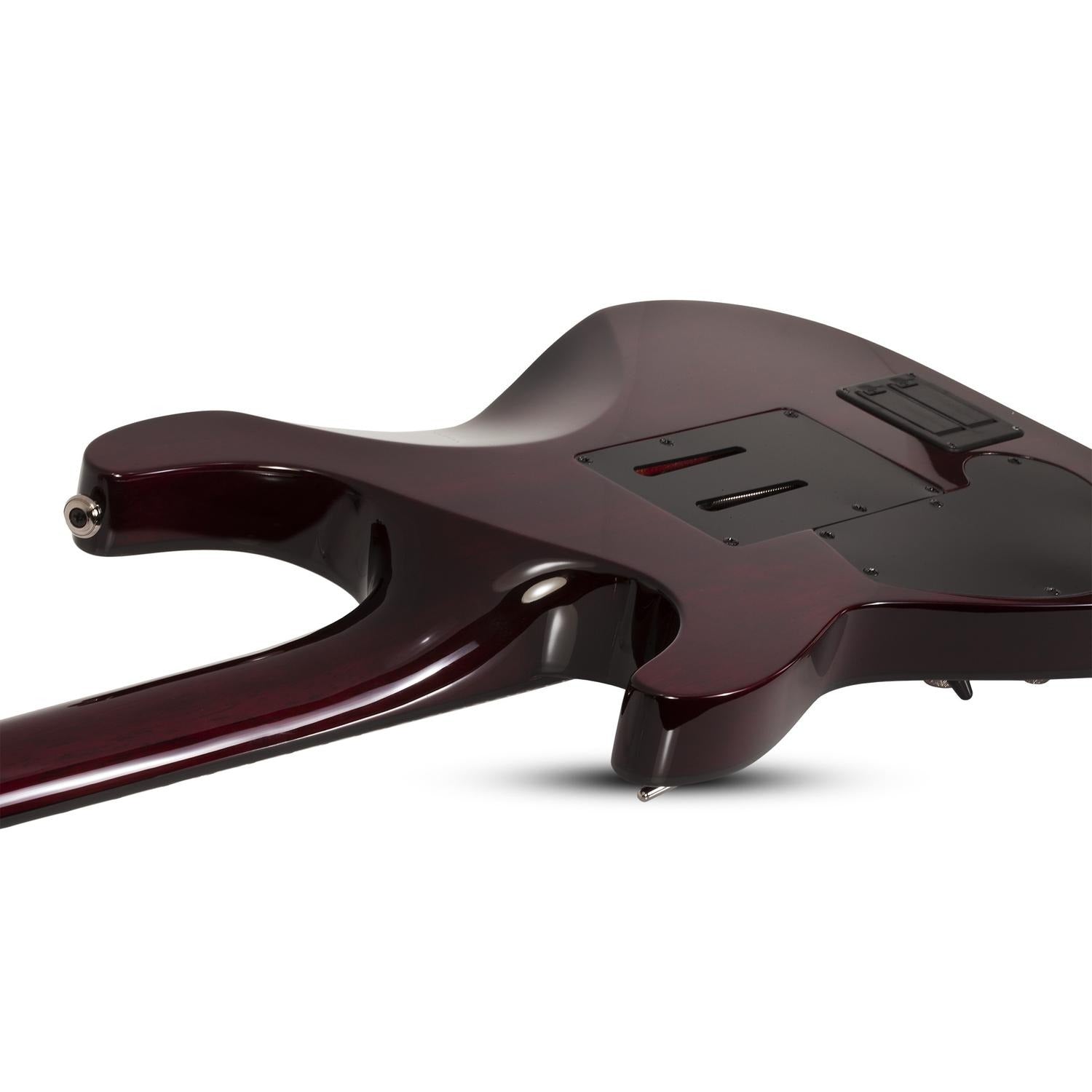 Schecter Electric Guitars Black Cherry Schecter Hellraiser C-1 FR S 6 String Electric Guitar
