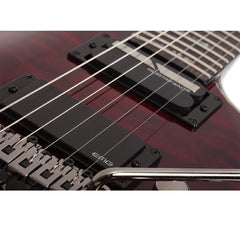 Schecter Electric Guitars Black Cherry Schecter Hellraiser C-1 FR S 6 String Electric Guitar