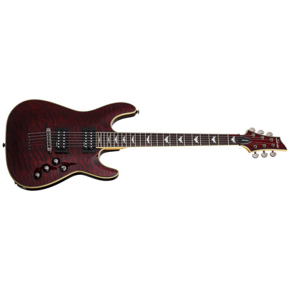 Schecter Electric Guitars Black Cherry Schecter Omen Extreme 6 Electric Guitar 