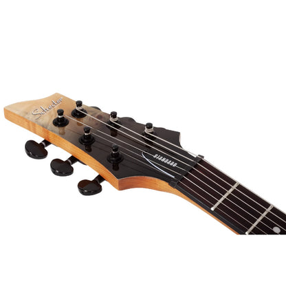 Schecter Electric Guitars Black Fade Burst Burl Schecter C-1 Standard 6 String Electric Guitar - Left Handed 