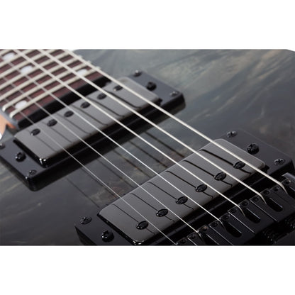 Schecter Electric Guitars Black Fade Burst Burl Schecter C-1 Standard 6 String Electric Guitar - Left Handed 
