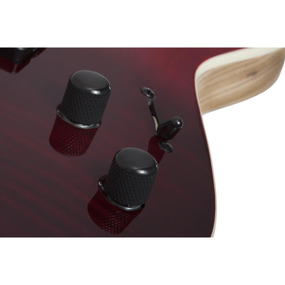 Schecter Electric Guitars Blood Burst Schecter C-7 SLS Elite 7 String Electric Guitar