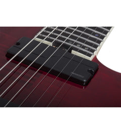 Schecter Electric Guitars Blood Burst Schecter C-7 SLS Elite 7 String Electric Guitar