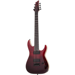 Schecter Electric Guitars Blood Burst Schecter C-7 SLS Elite 7 String Electric Guitar