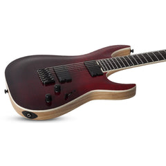 Schecter Electric Guitars Blood Burst Schecter C-7 SLS Elite 7 String Electric Guitar