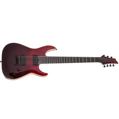 Schecter Electric Guitars Blood Burst Schecter C-7 SLS Elite 7 String Electric Guitar