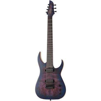 Schecter Electric Guitars Blue Crimson Schecter Keith Merrow KM-7 MK-III Artist Electric Guitar