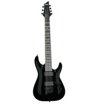 Schecter Electric Guitars Gloss Black Schecter Hellraiser C7 Electric Guitar, 7-String