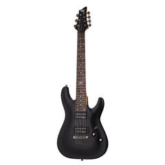 Schecter Electric Guitars Gloss Black Schecter SGR C7 7 String Electric Guitar With Gig Bag