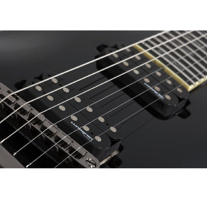Schecter Electric Guitars Gloss Black Schecter Tempest Blackjack 6 String Electric Guitar