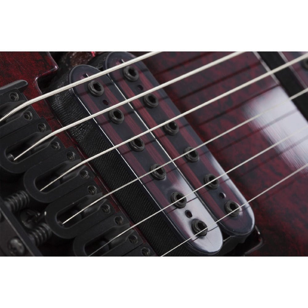 Schecter Electric Guitars Red Reign Schecter C-1 Apocalypse 6 String Electric Guitar