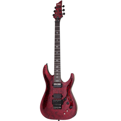 Schecter Electric Guitars Red Reign Schecter C-1 FR-S Apocalypse 6 String Electric Guitar