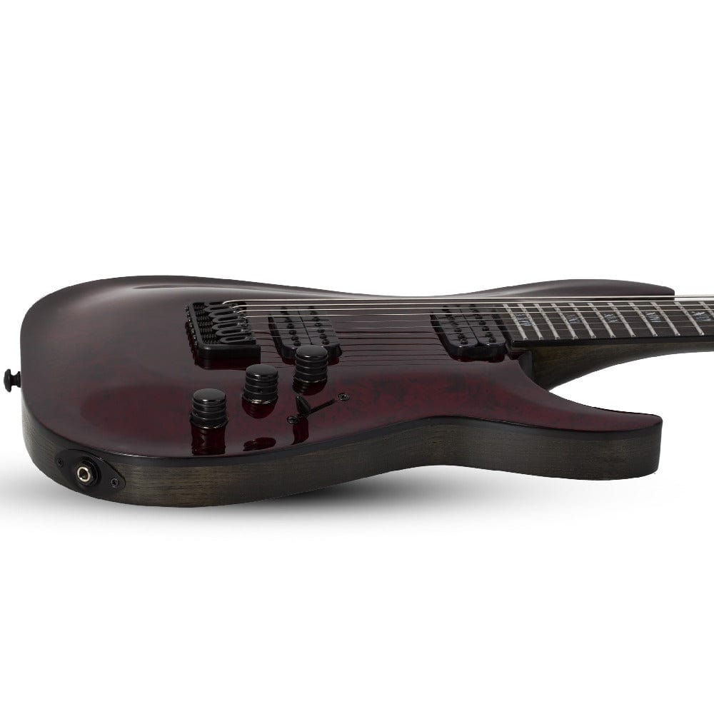 Schecter Electric Guitars Red Reign Schecter C-7 Apocalypse 7 String Electric Guitar