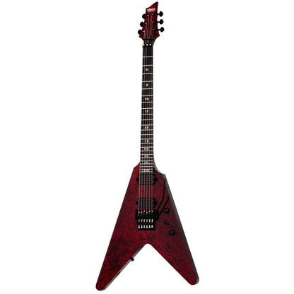 schecter electric guitars red reign schecter v1 fr apocalypse 6 string electric guitar     