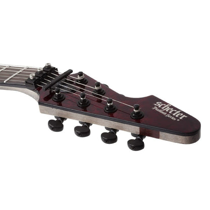 schecter electric guitars schecter avenger fr-s 6 string electric guitar     