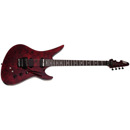 schecter electric guitars schecter avenger fr-s 6 string electric guitar     