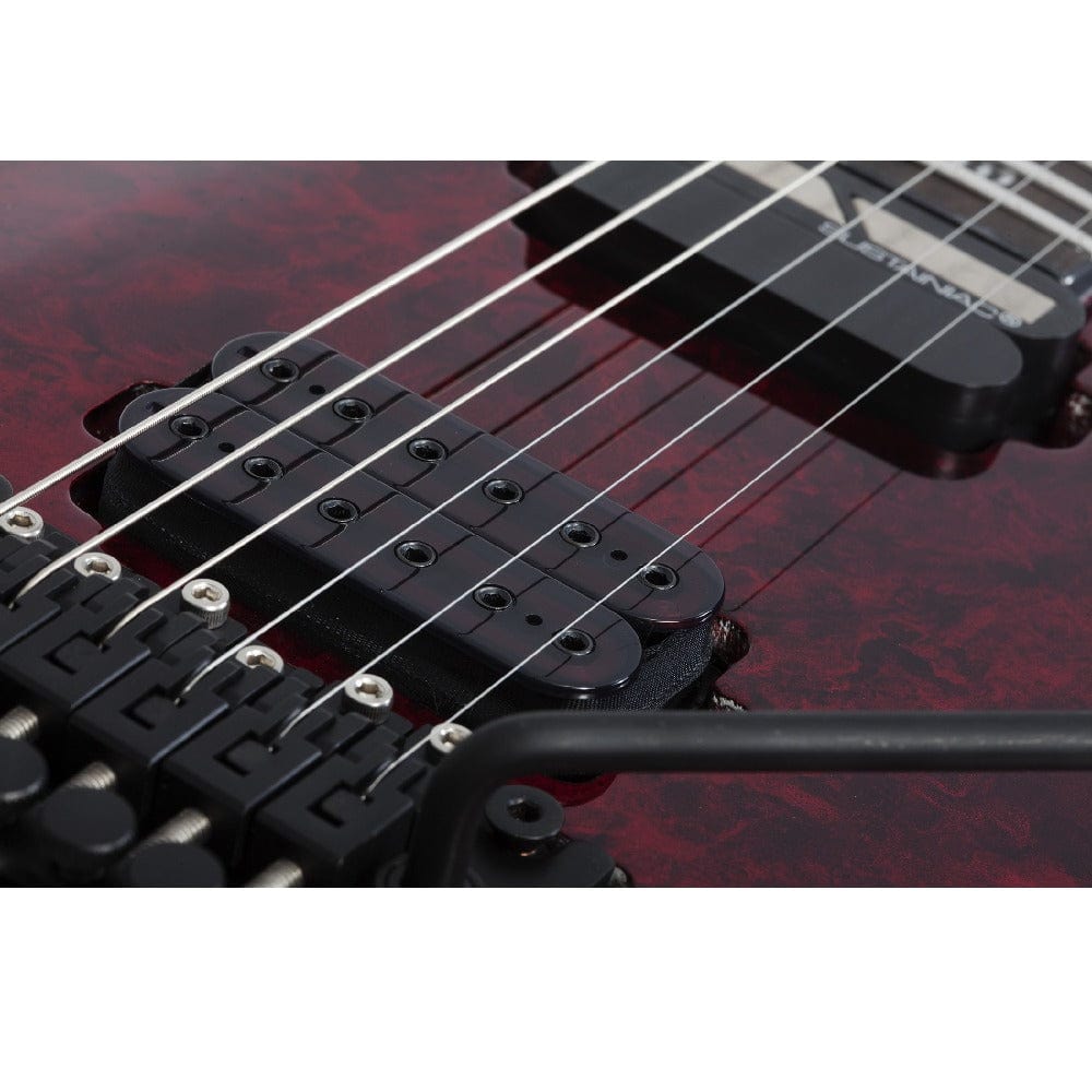 schecter electric guitars schecter avenger fr-s 6 string electric guitar     