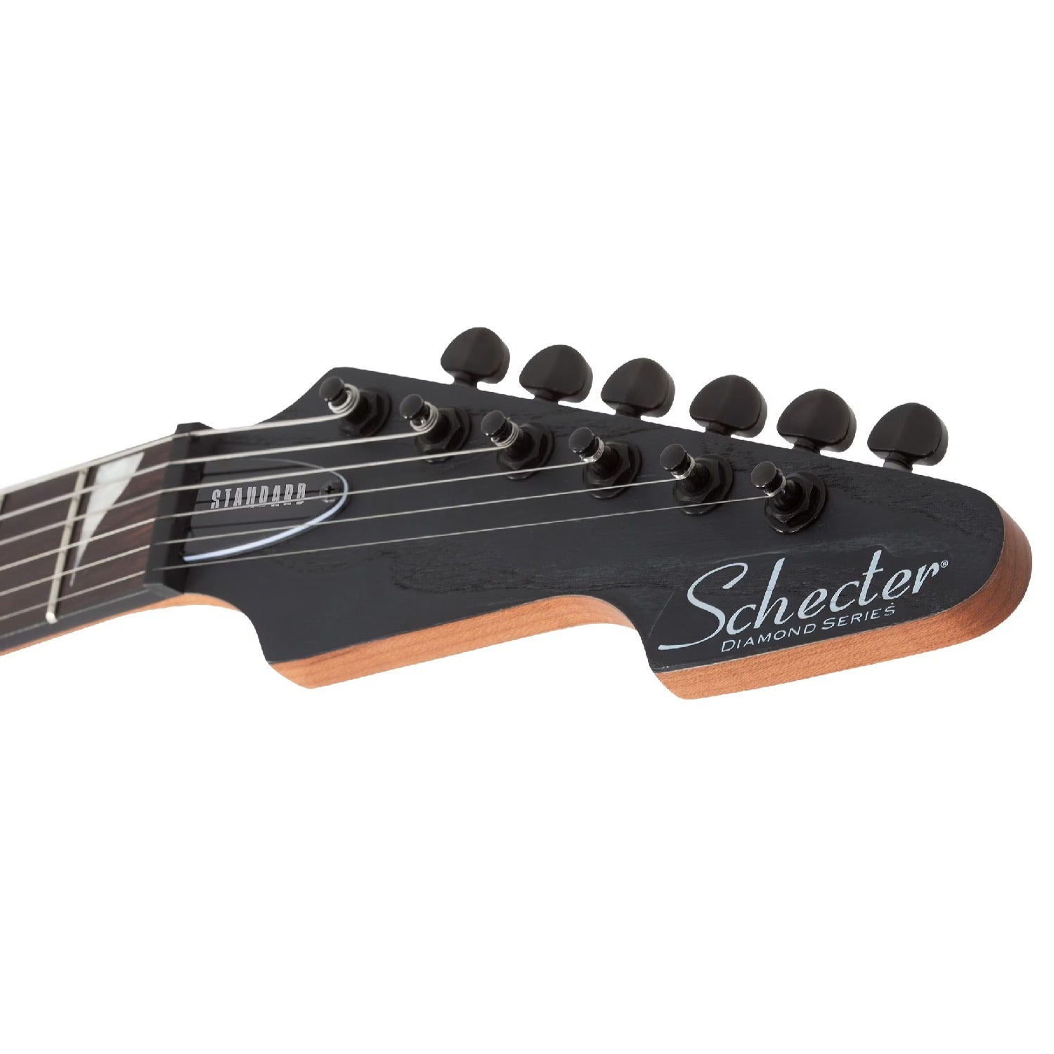 Schecter Electric Guitars Schecter Avenger Standard 6 String Electric Guitar #color_charcoal-satin
