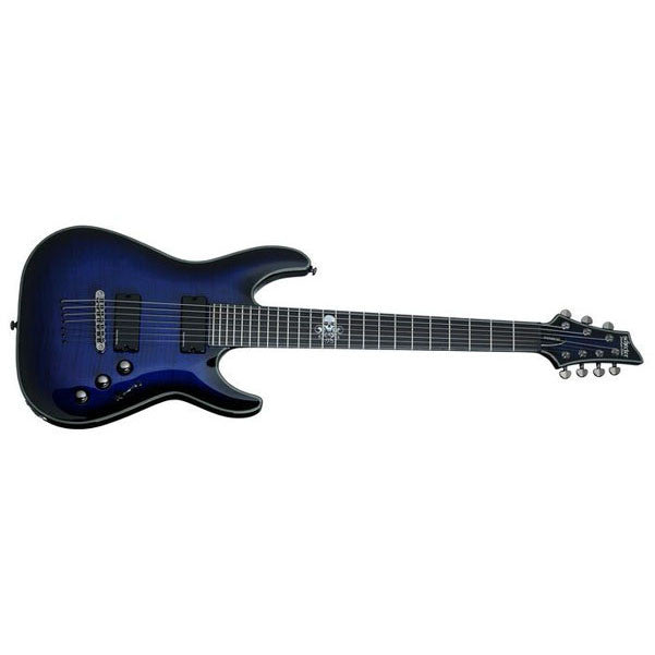 schecter electric guitars schecter blackjack sls c7 (slim line series) electric guitar