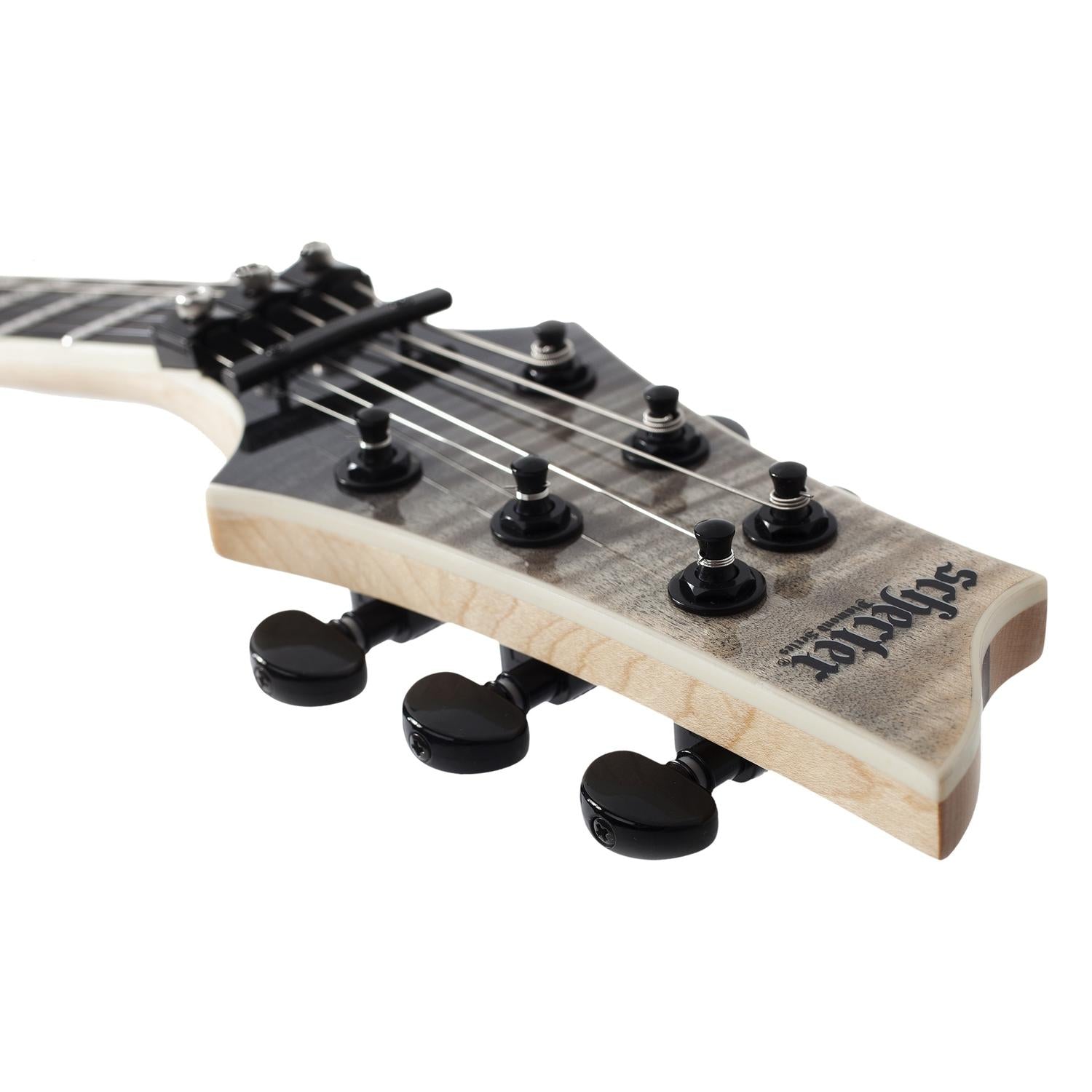 Schecter Electric Guitars Schecter C-1 FR S SLS Elite 6 Strings Electric Guitar- Black Fade Burst