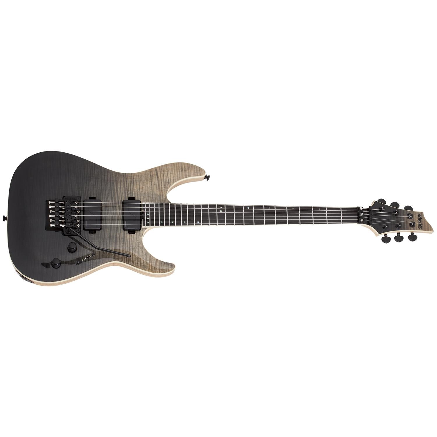 Schecter Electric Guitars Schecter C-1 FR S SLS Elite 6 Strings Electric Guitar- Black Fade Burst