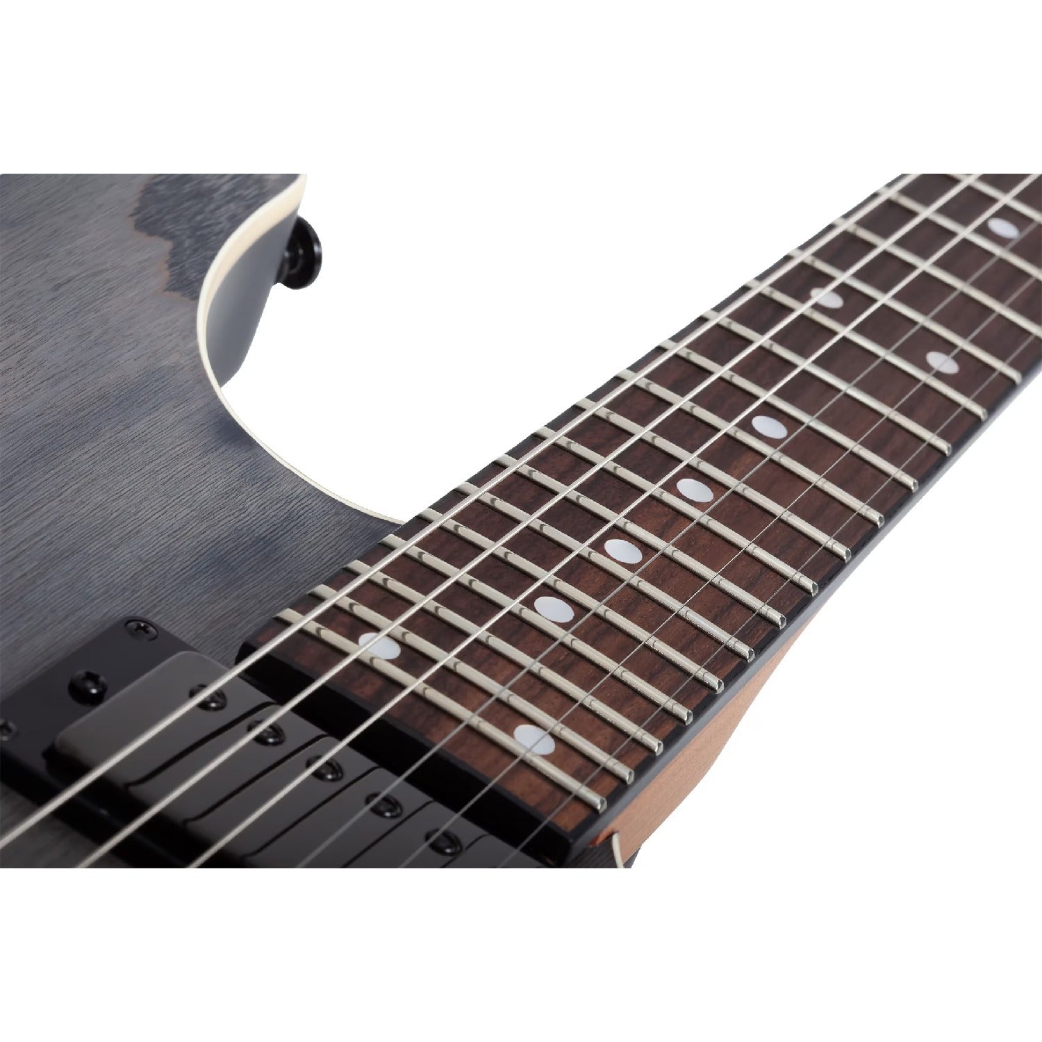 Schecter Electric Guitars Schecter C-1 Standard 6 String Electric Guitar #color_charcoal-satin