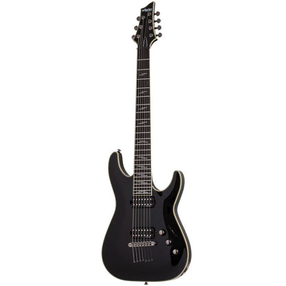 schecter electric guitars schecter c-7 blackjack 7 string electric guitar   