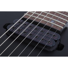 Schecter Electric Guitars Schecter Damien-7 7 String Electric Guitar - Black