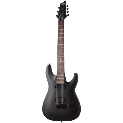 Schecter Electric Guitars Schecter Damien-7 7 String Electric Guitar - Black