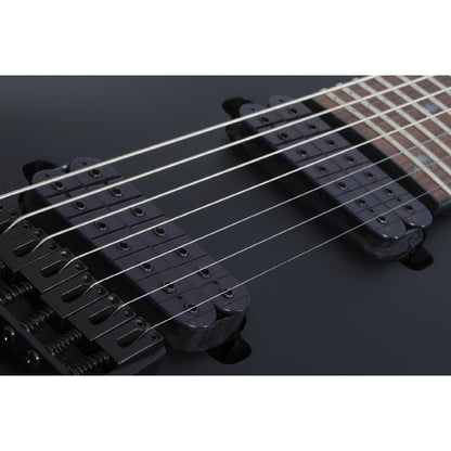 Schecter Electric Guitars Schecter Damien-7 7 String Electric Guitar - Black