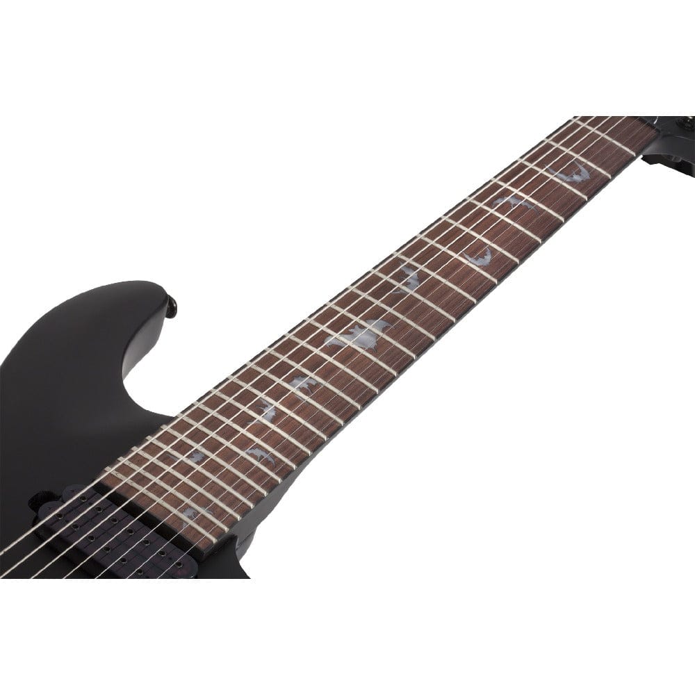 Schecter Electric Guitars Schecter Damien-7 7 String Electric Guitar - Black