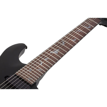 Schecter Electric Guitars Schecter Damien-7 7 String Electric Guitar - Black
