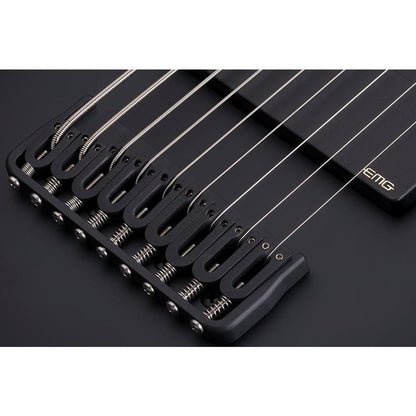 Schecter Electric Guitars Schecter Damien Platinum-9 9-Strings Electric Guitar- Satin Black