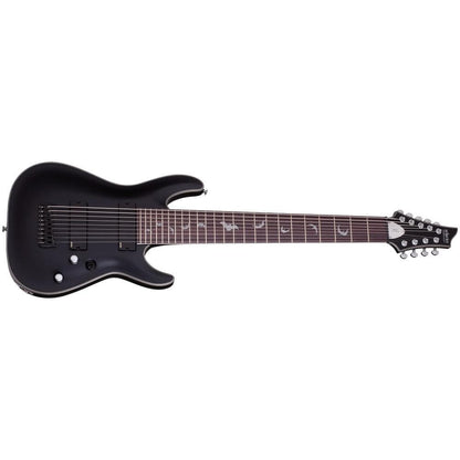 Schecter Electric Guitars Schecter Damien Platinum-9 9-Strings Electric Guitar- Satin Black