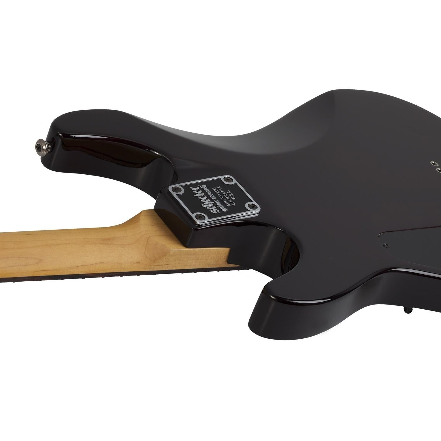 Schecter Electric Guitars Schecter Demon 6 Flamed Maple Top 6-String Electric Guitar - Crimson Red Burst