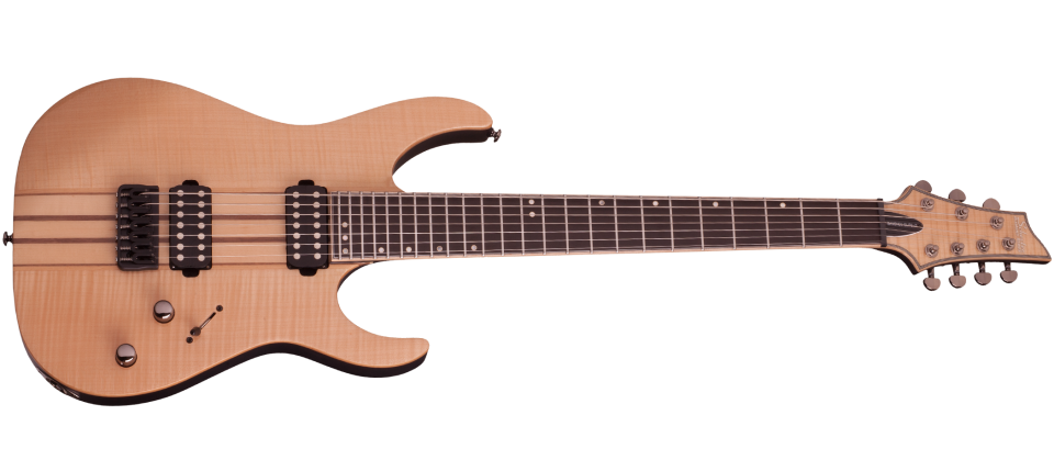schecter electric guitars schecter guitar research banshee elite-7 electric guitar - 7 string
