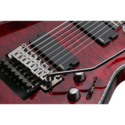 Schecter Electric Guitars Schecter Hellraiser C-8 FR Electric Guitar - Black Cherry